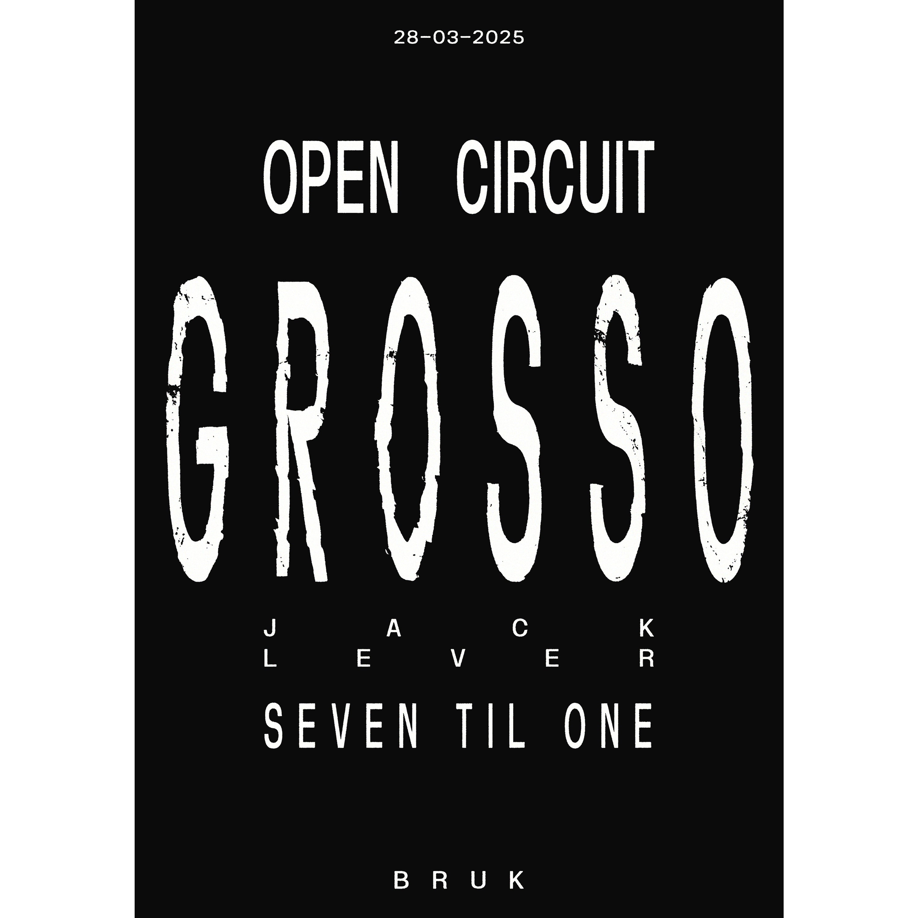 Open Circuit at Bruk 28.03.2025