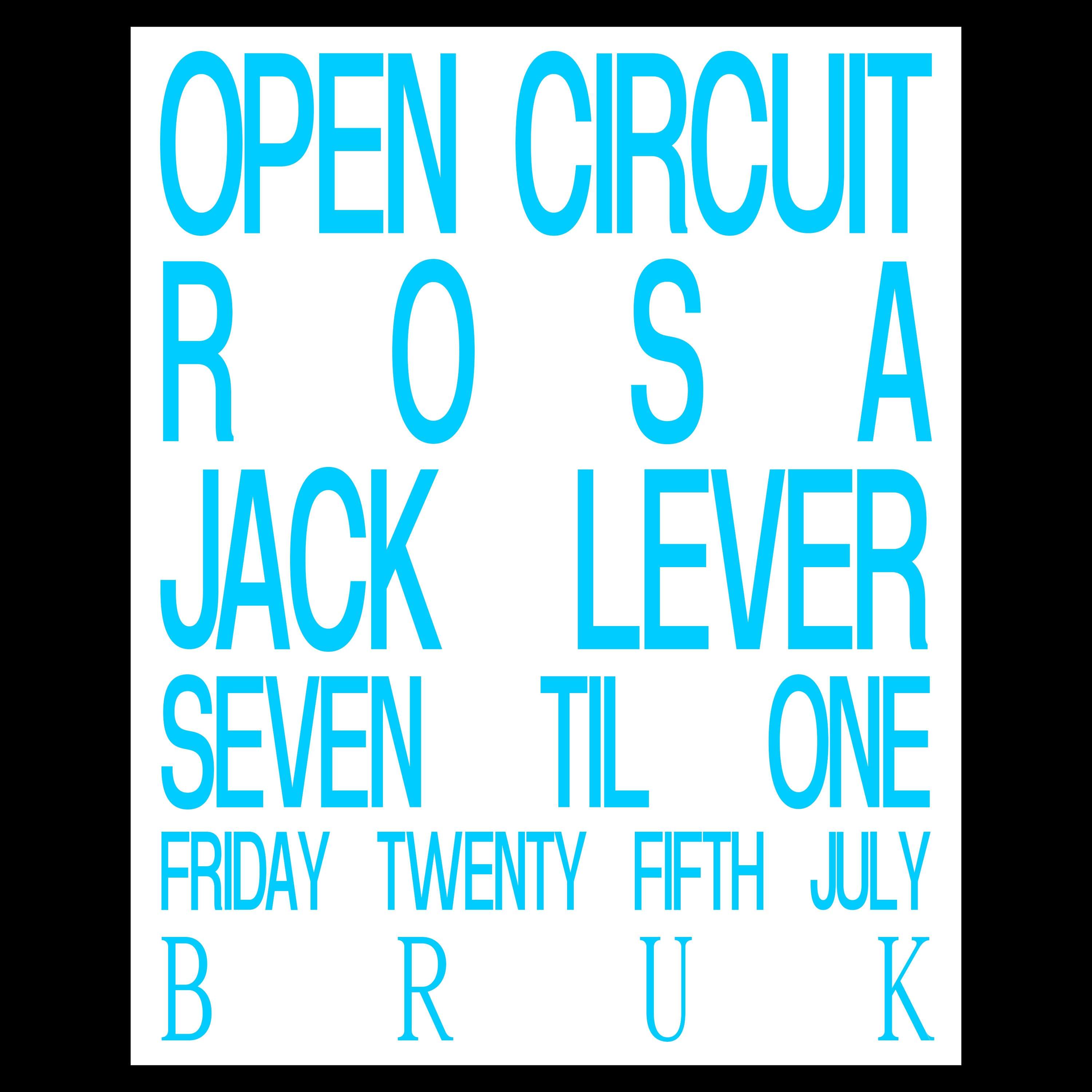 Open Circuit 25.07.2025